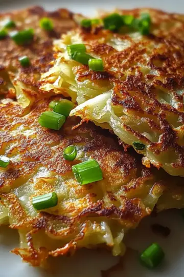 Crispy Cabbage Pancakes