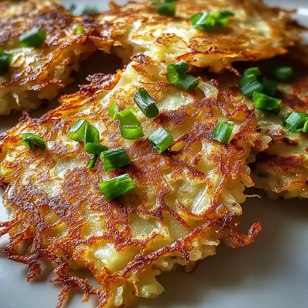 Crispy Cabbage Pancakes