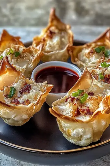 Crispy Crab Rangoon Bombs