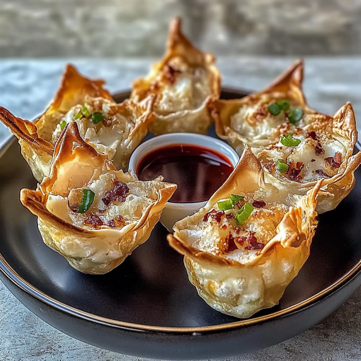 Crispy Crab Rangoon Bombs
