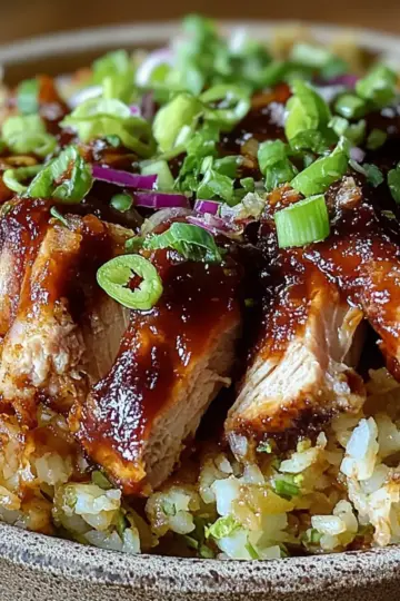 Crockpot Pulled Pork Bowls