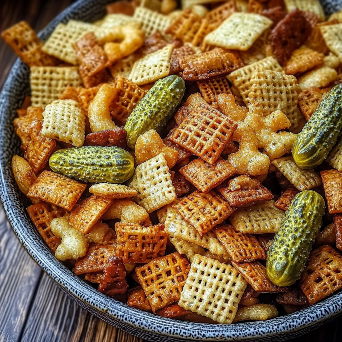 Dill Pickle Chex Mix