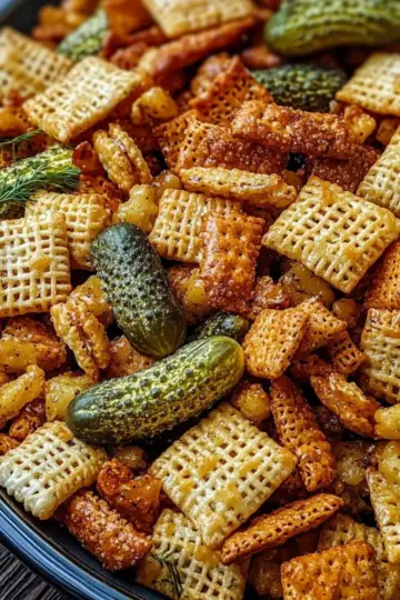 Dill Pickle Chex Mix