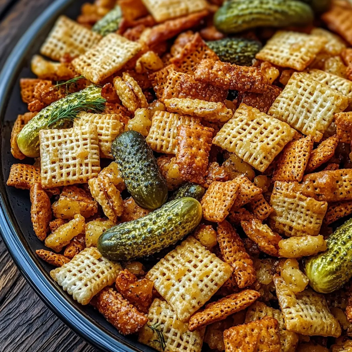 Dill Pickle Chex Mix