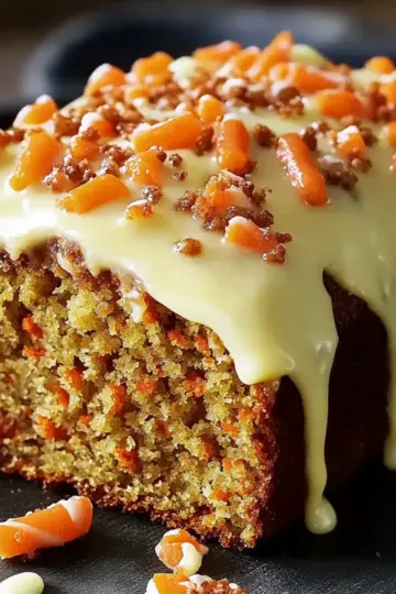 Eggless Carrot Cake Loaf