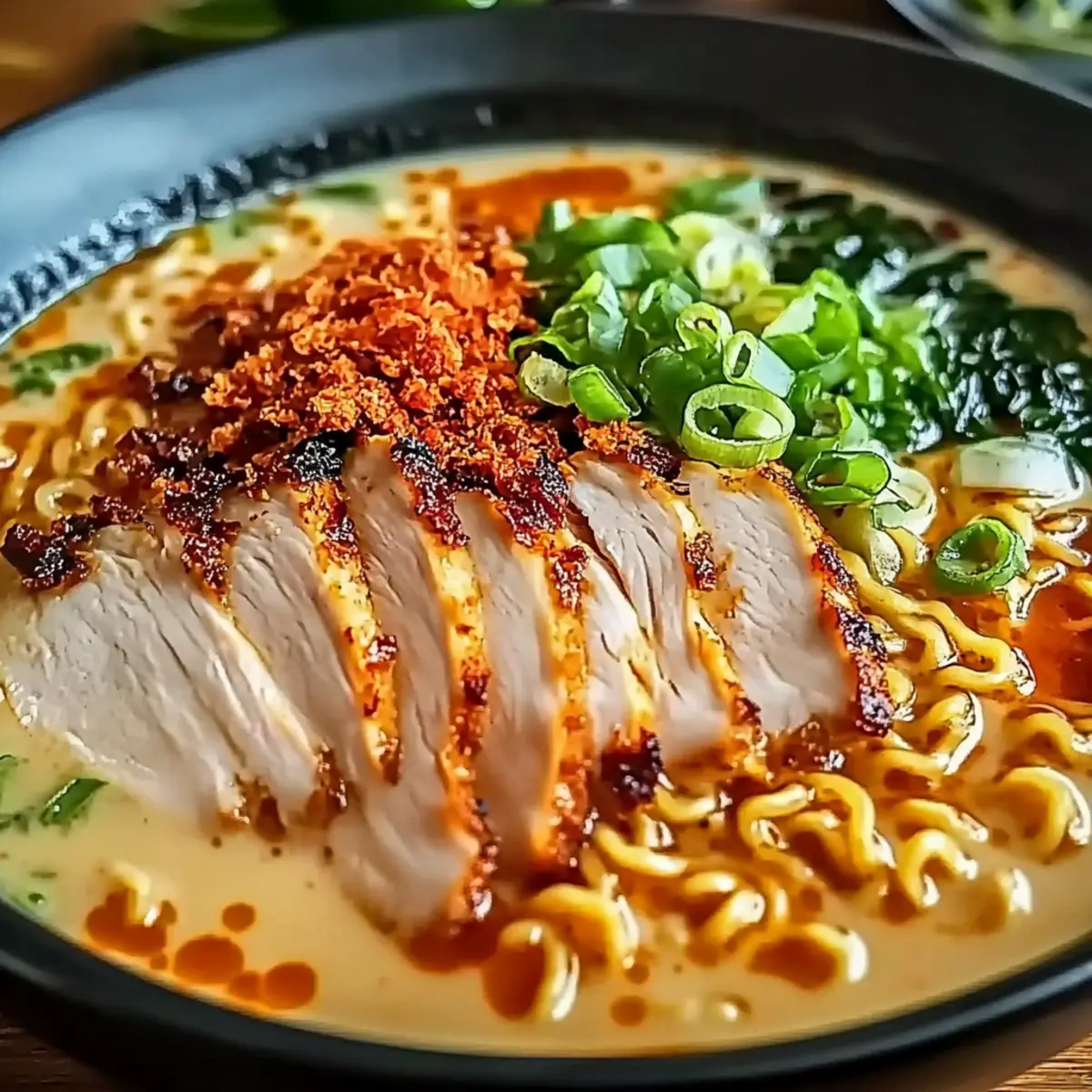 Fiery Chicken Ramen