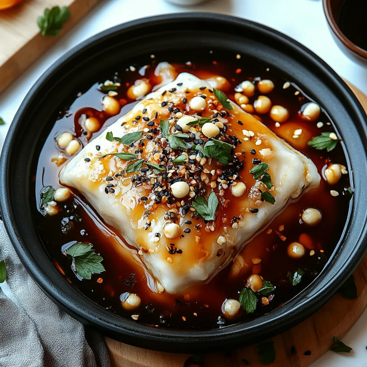 Ginger Soy-Glazed Cod