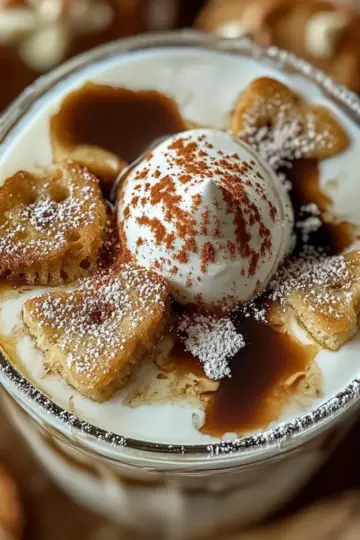 Gingerbread White Russian Cocktail