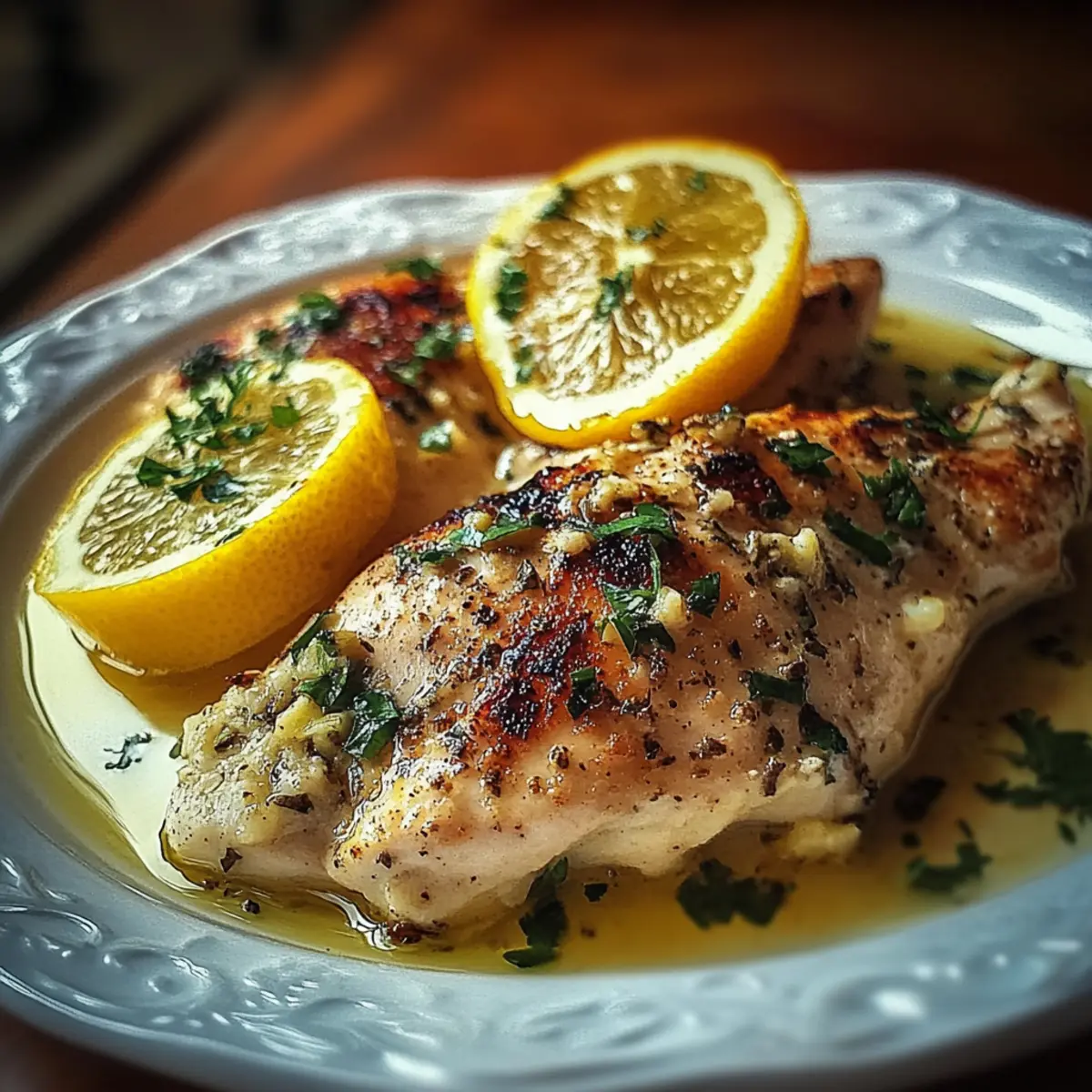 Greek Chicken with Lemon and Feta