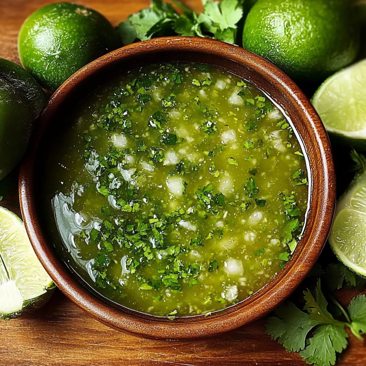 Green Sauce Tomatillo Salsa Verde
