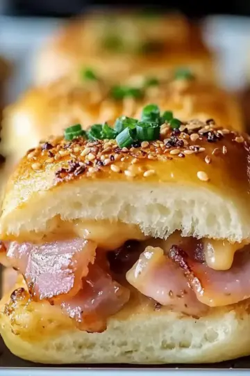 Ham and Cheese Hawaiian Roll Sliders