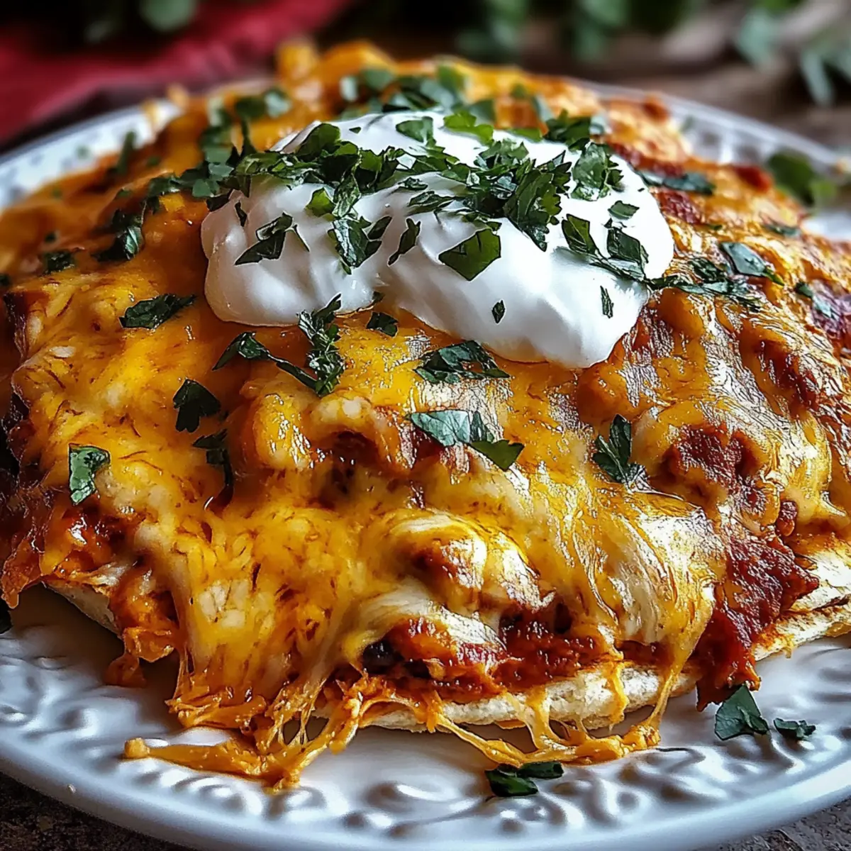 High-Protein Chicken Enchilada Bowls