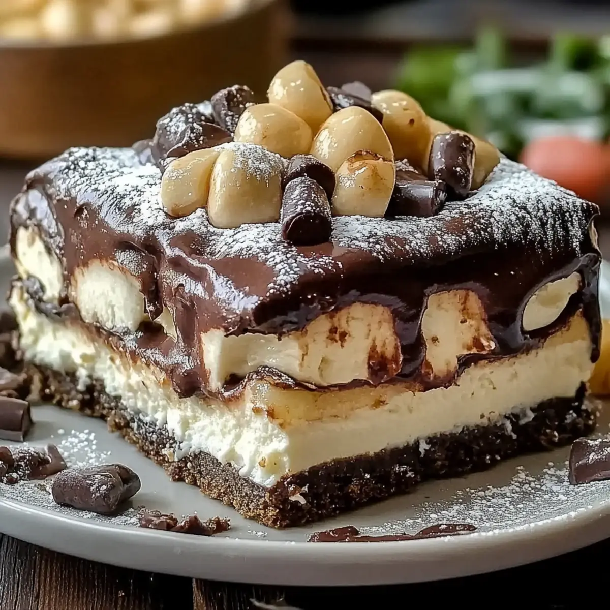 Hot Chocolate Lasagna