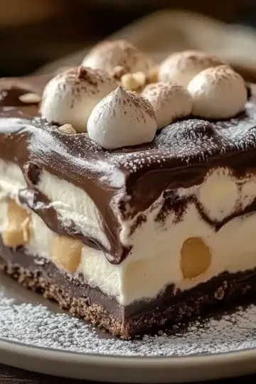 Hot Chocolate Lasagna