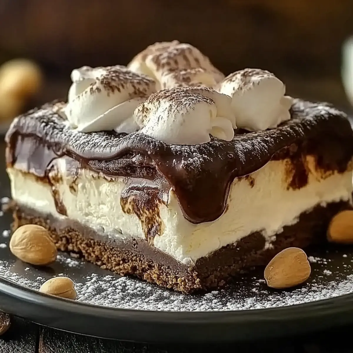 Hot Chocolate Lasagna