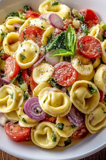 Italian Tortellini Pasta Salad