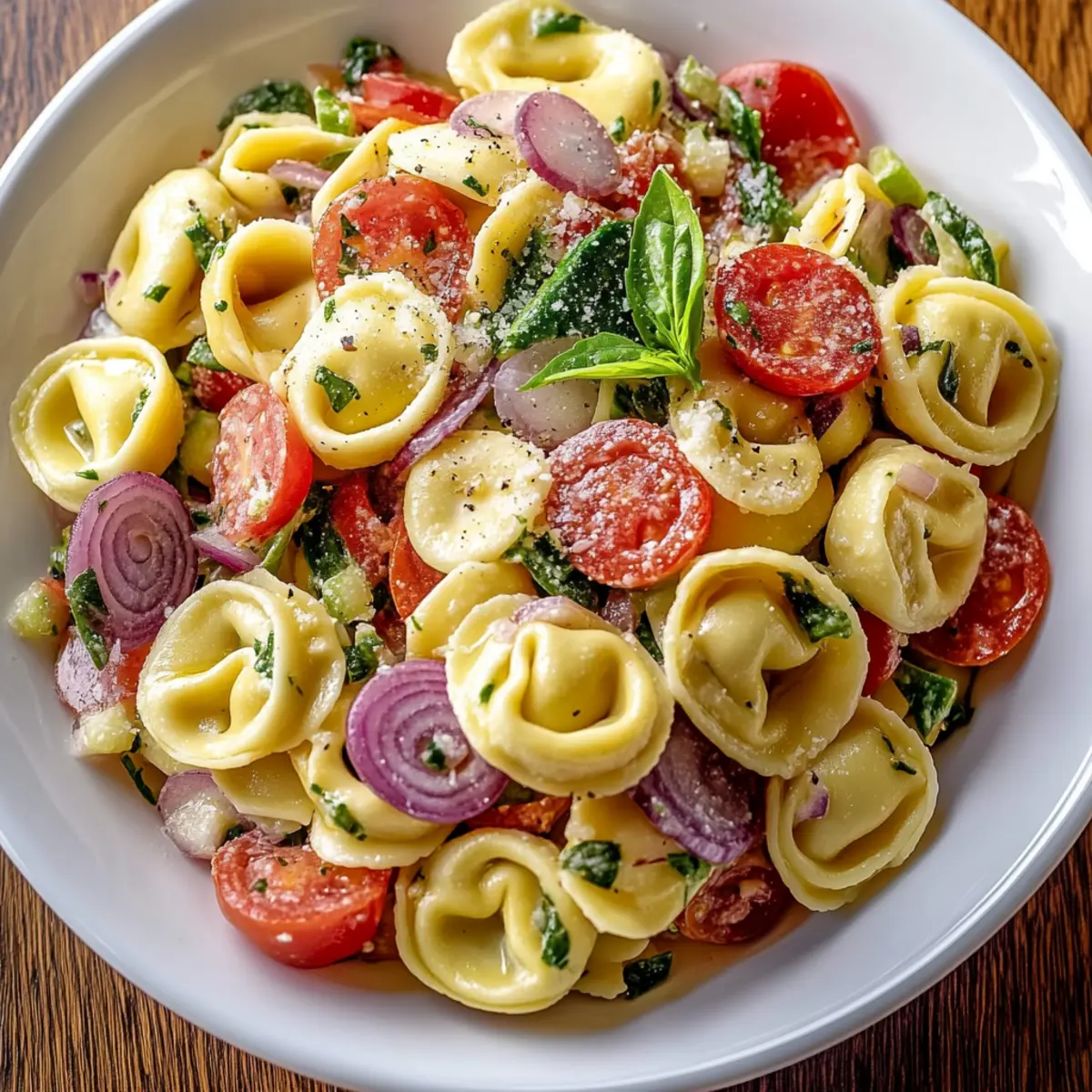 Italian Tortellini Pasta Salad