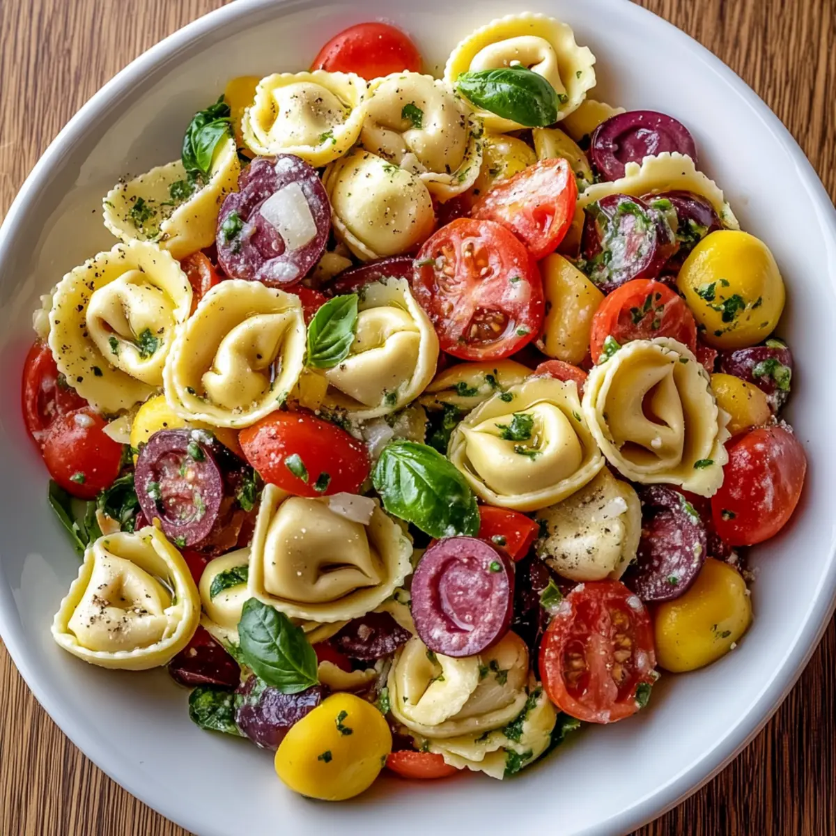 Italian Tortellini Pasta Salad