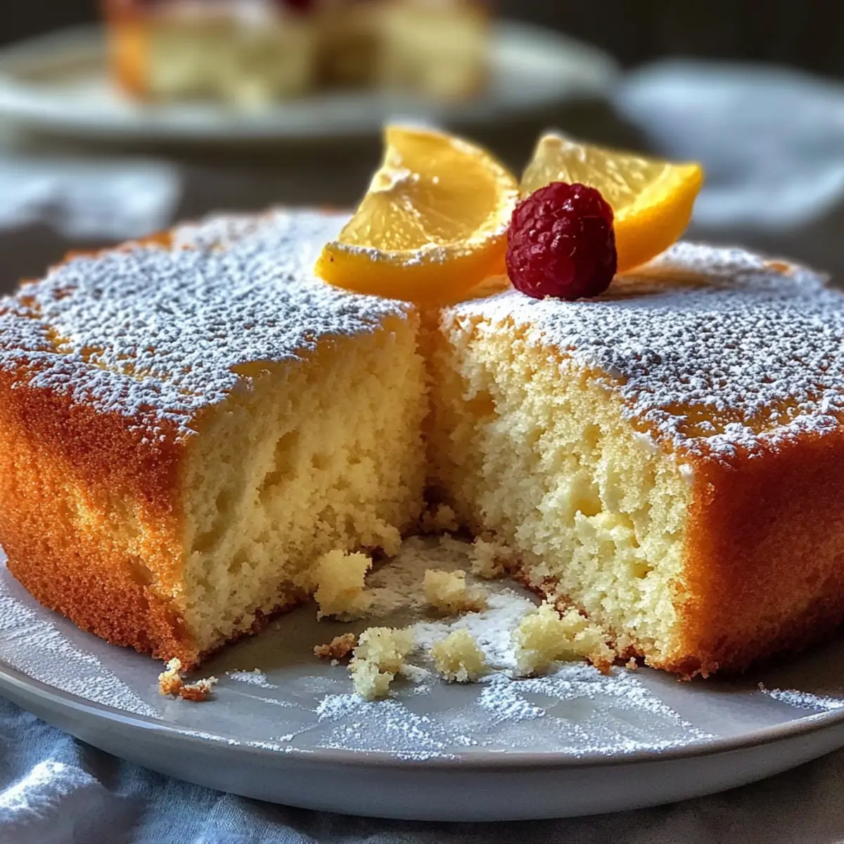 Light & Fluffy Yogurt Cloud Cake
