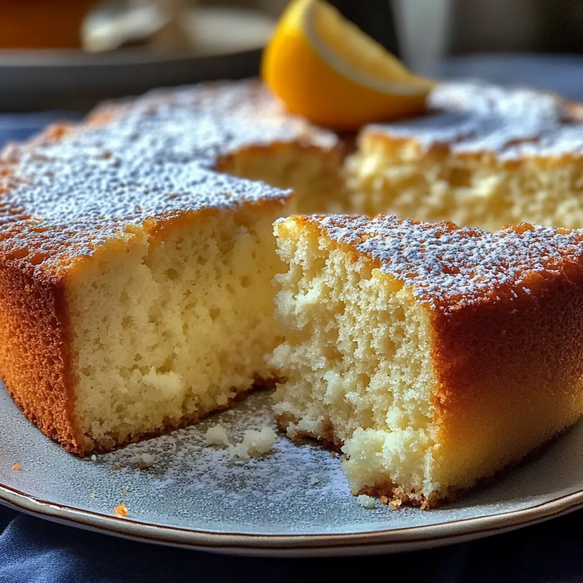 Light & Fluffy Yogurt Cloud Cake