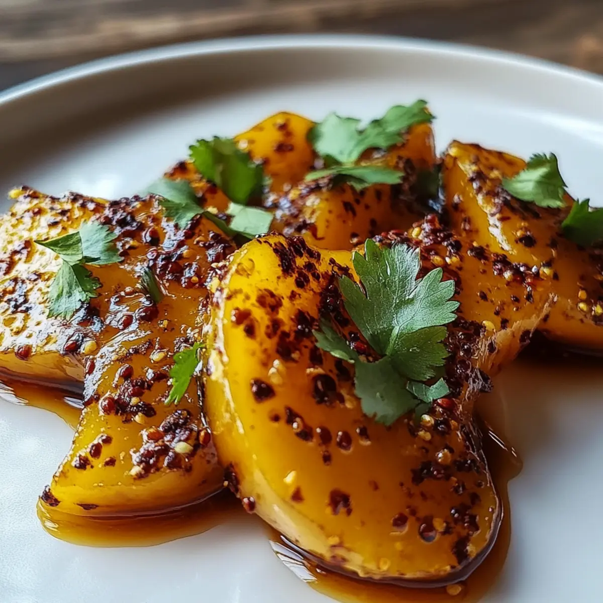 Mango Habanero Honey Garlic Sauce for Grilling