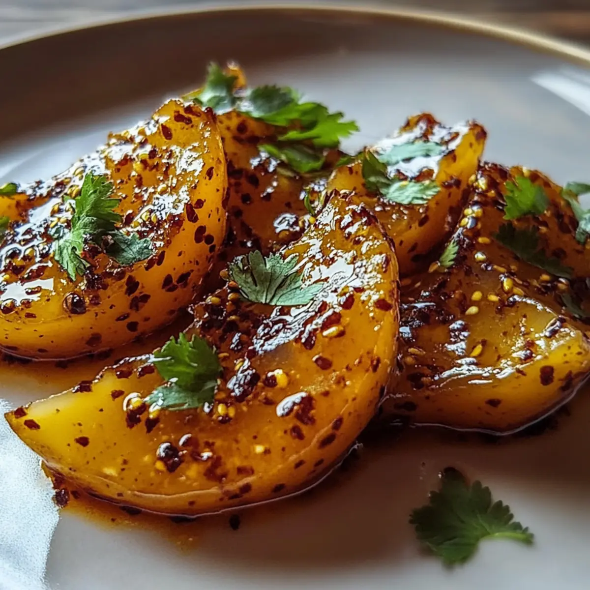 Mango Habanero Honey Garlic Sauce for Grilling