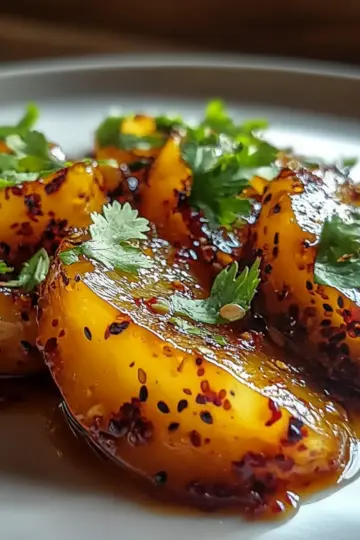 Mango Habanero Honey Garlic Sauce for Grilling