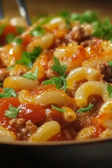 Minced Beef Trottole Pasta
