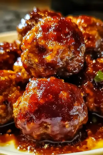 Mississippi Meatballs in the Crock Pot