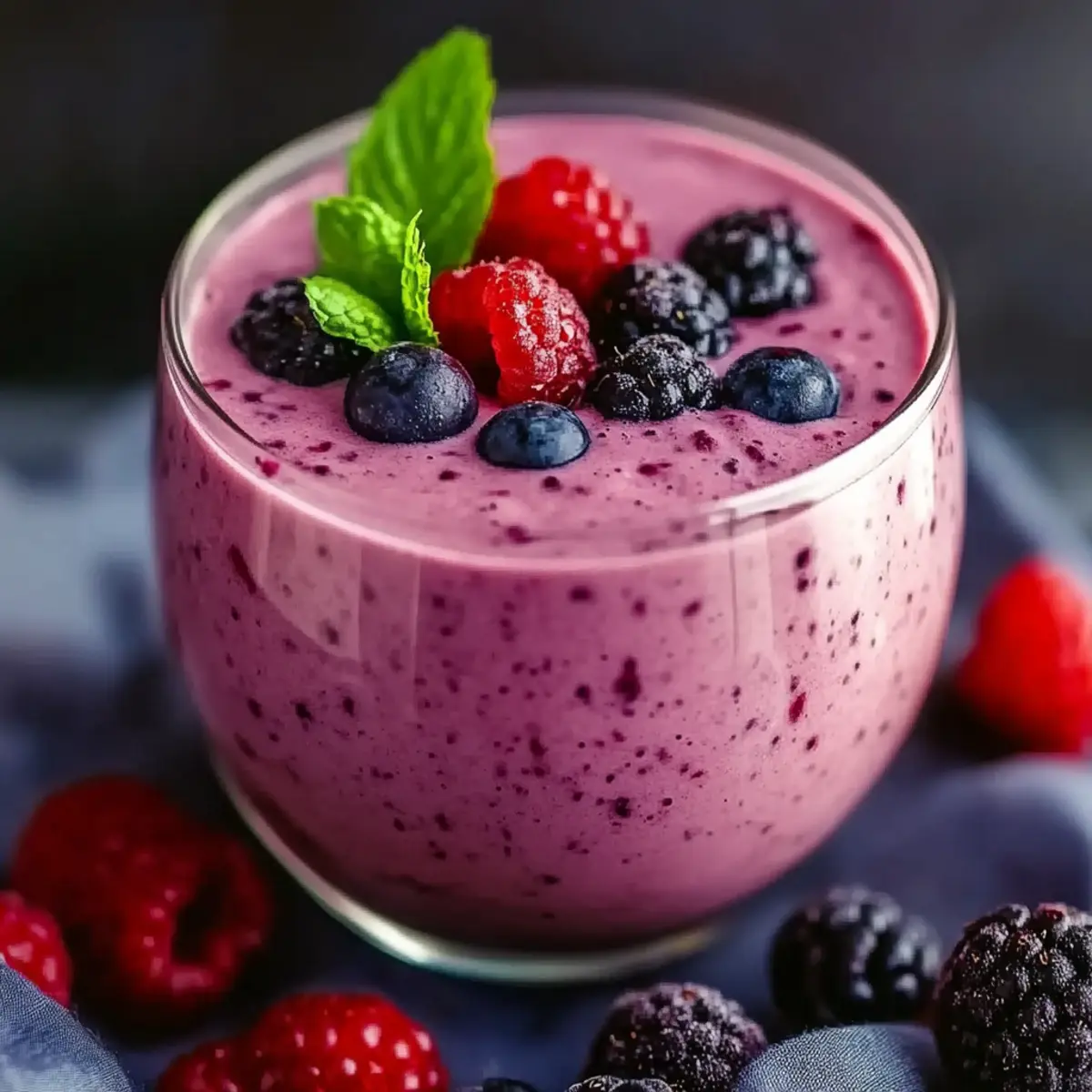 Mixed Berry Smoothie