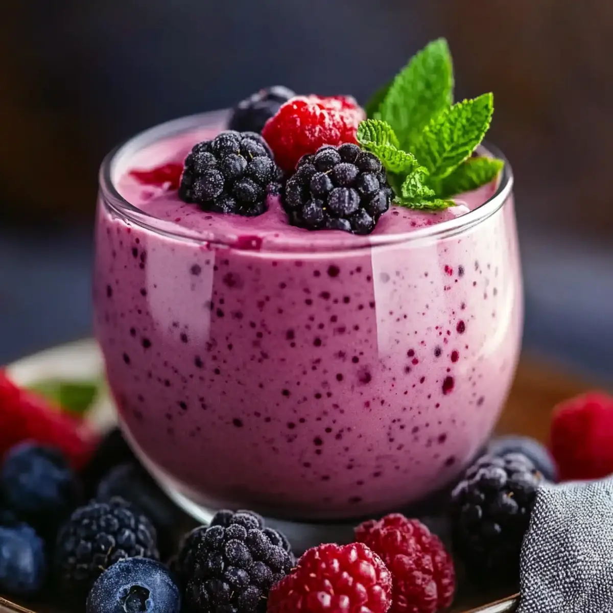 Mixed Berry Smoothie