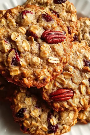Oatmeal Cranberry Pecan Cookies
