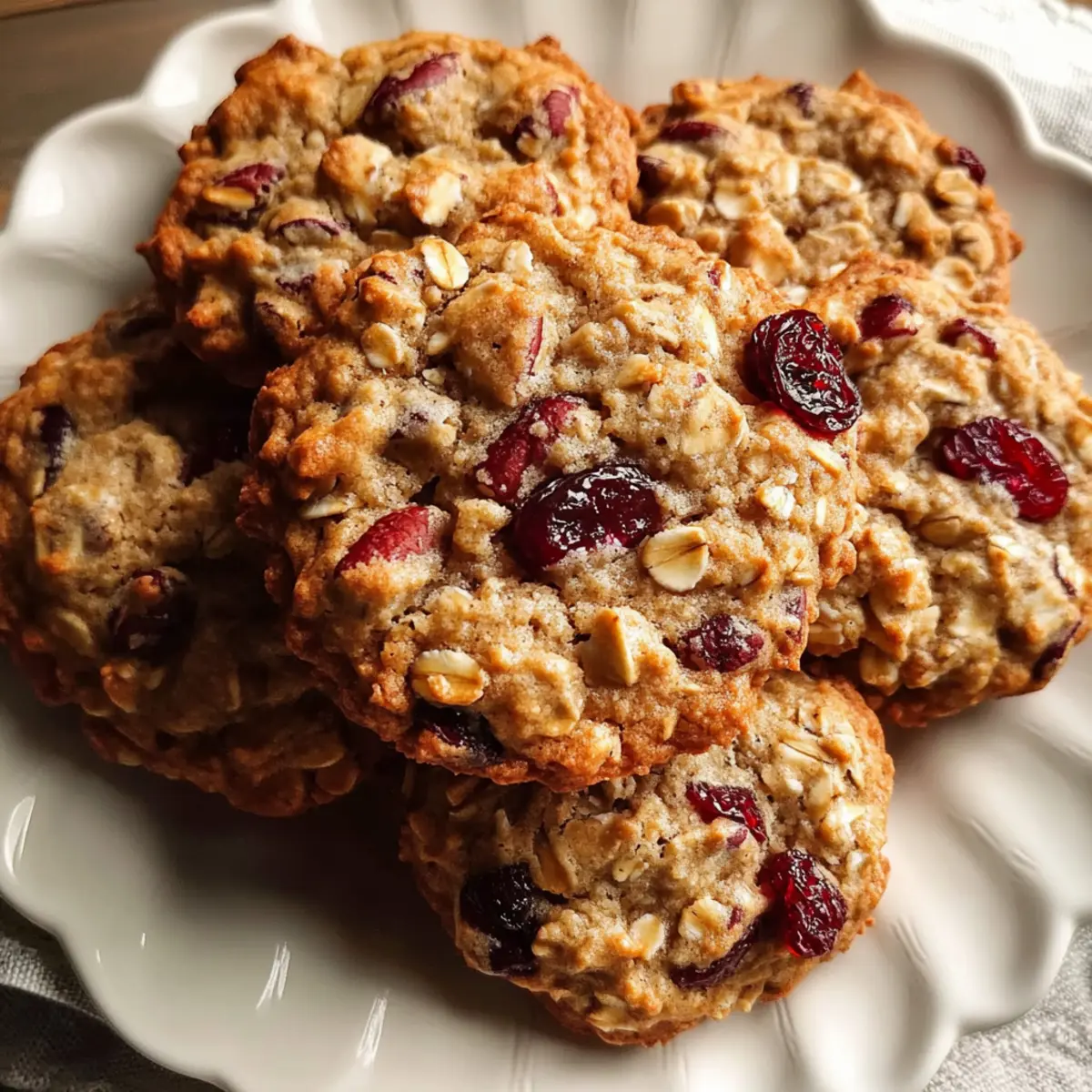 Oatmeal Cranberry Pecan Cookies