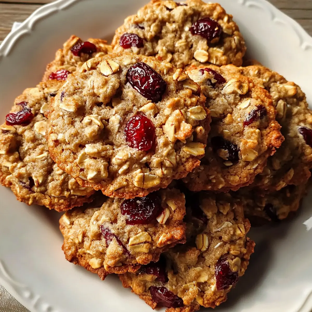 Oatmeal Cranberry Pecan Cookies