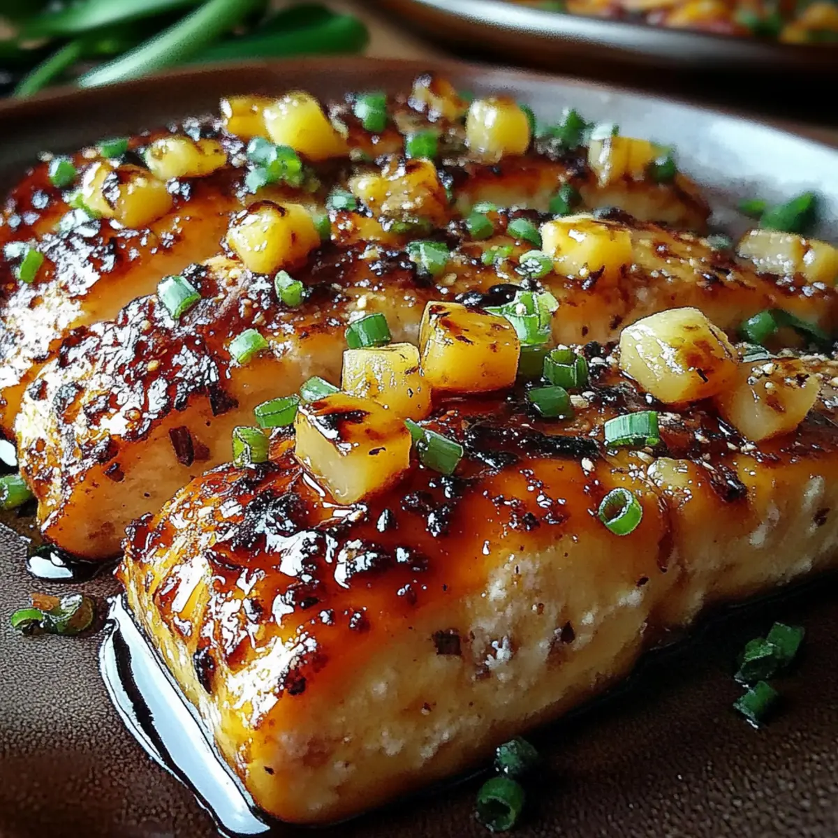 Pineapple Glazed Salmon