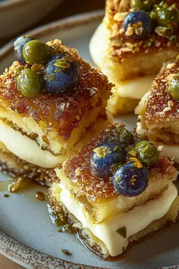 Pistachio Crusted Brie Bites