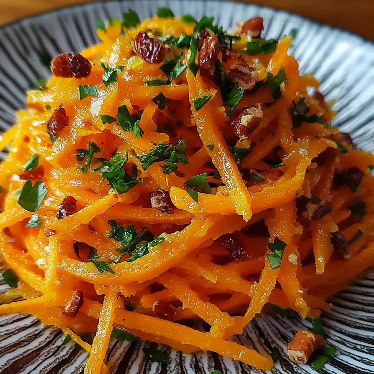 Raw Carrot Salad