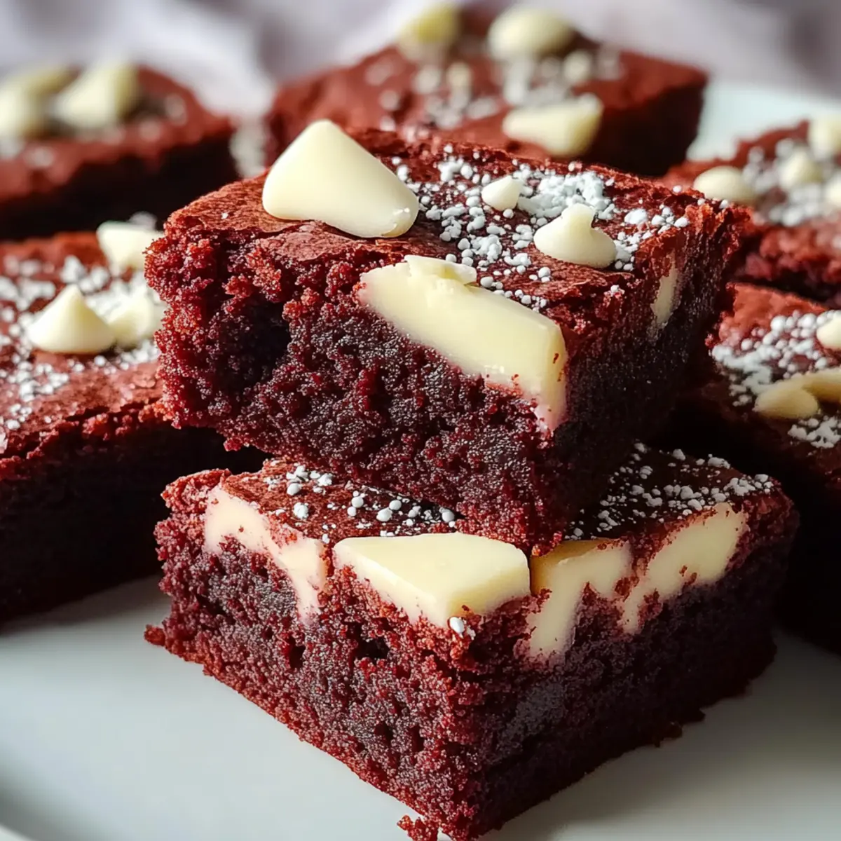 Red Velvet Brownies