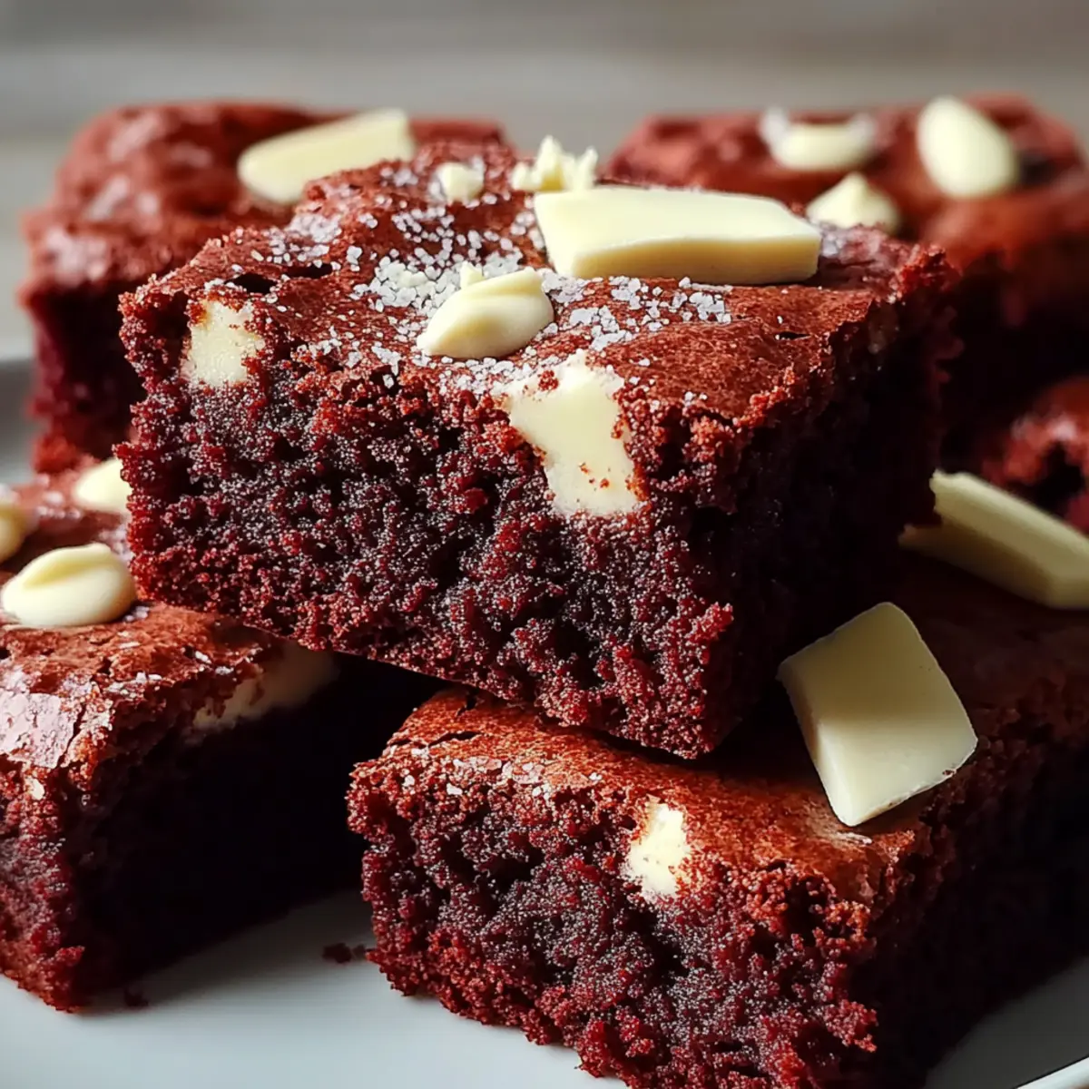 Red Velvet Brownies