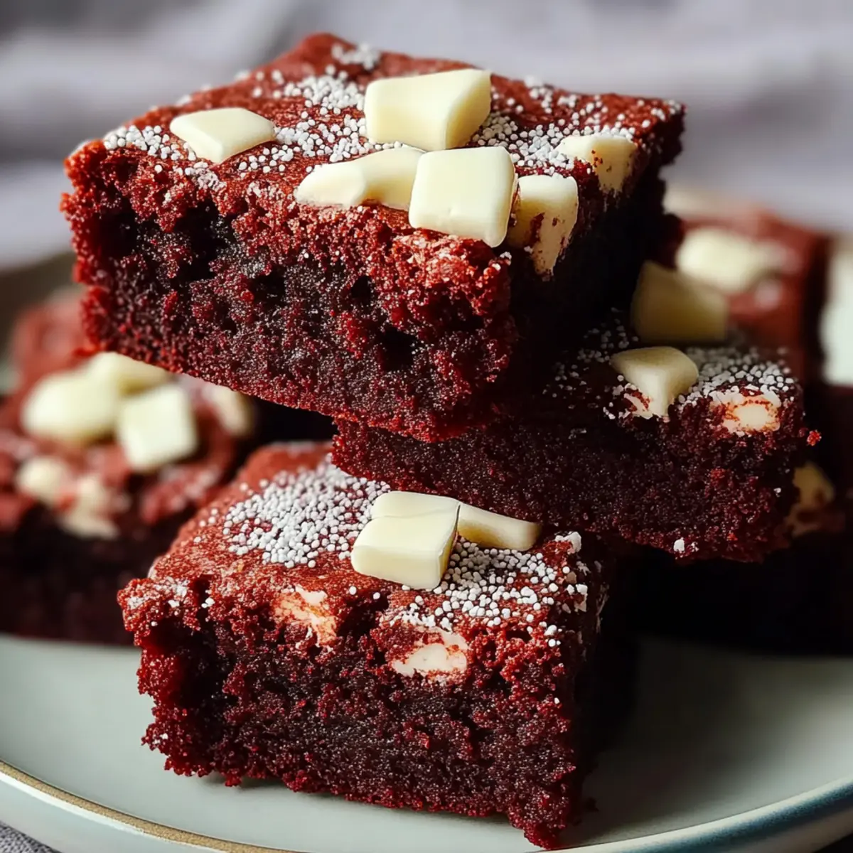 Red Velvet Brownies