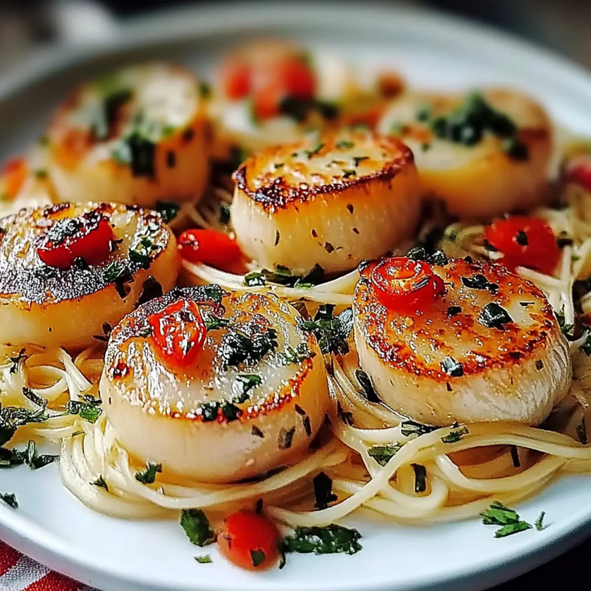 Sea Scallops Pasta