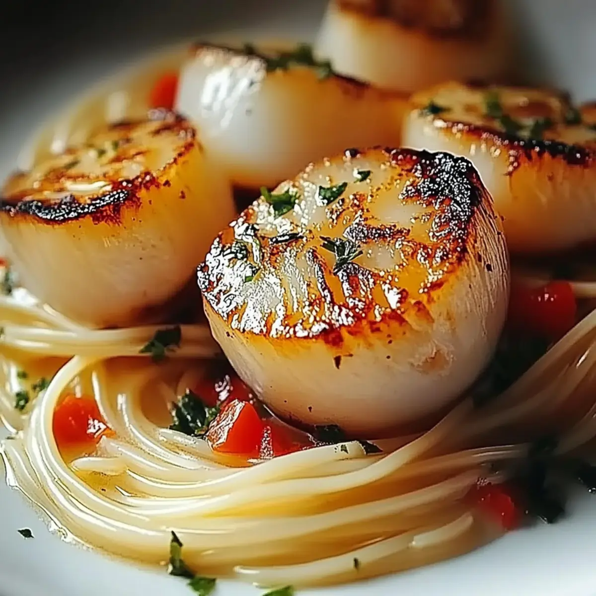 Sea Scallops Pasta