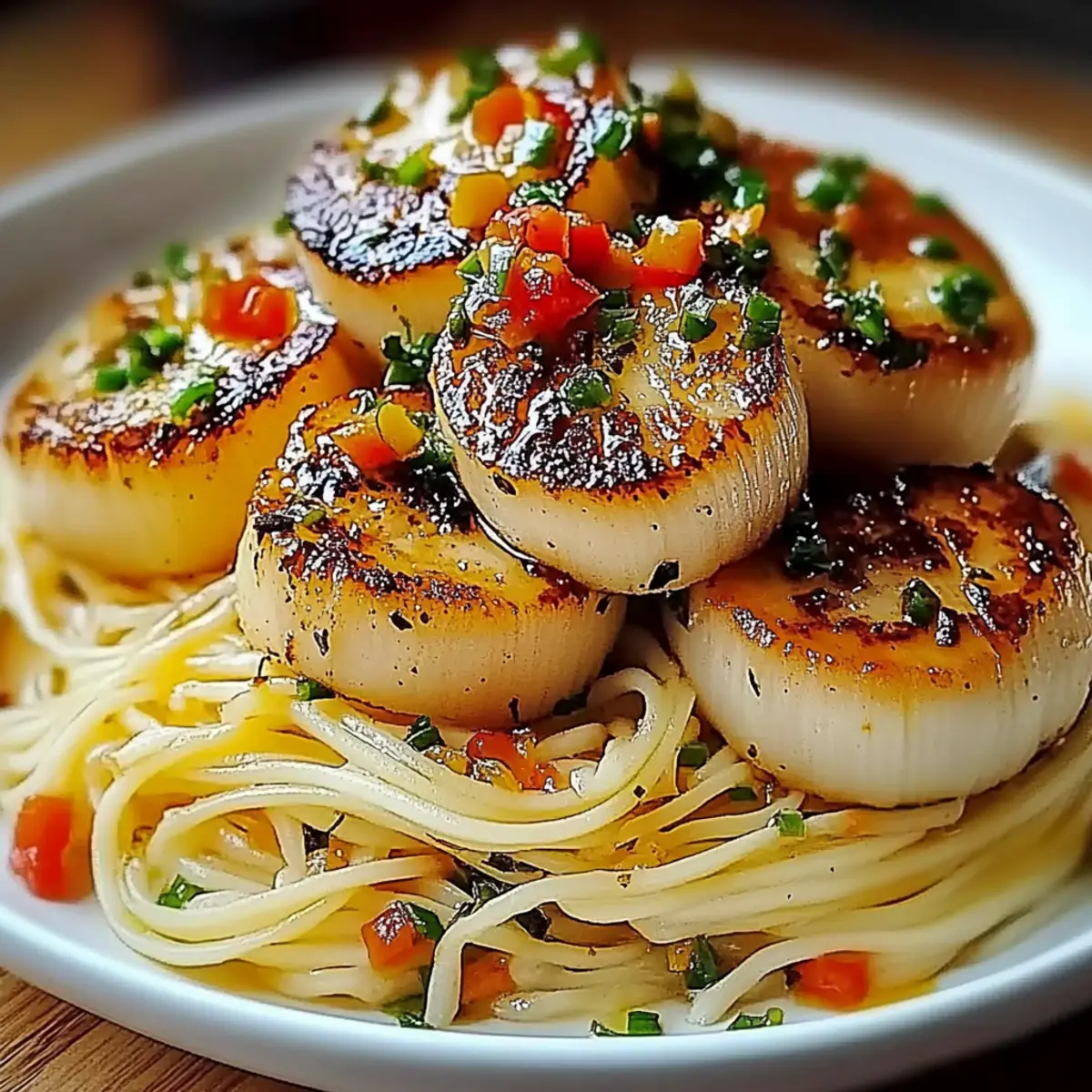 Sea Scallops Pasta
