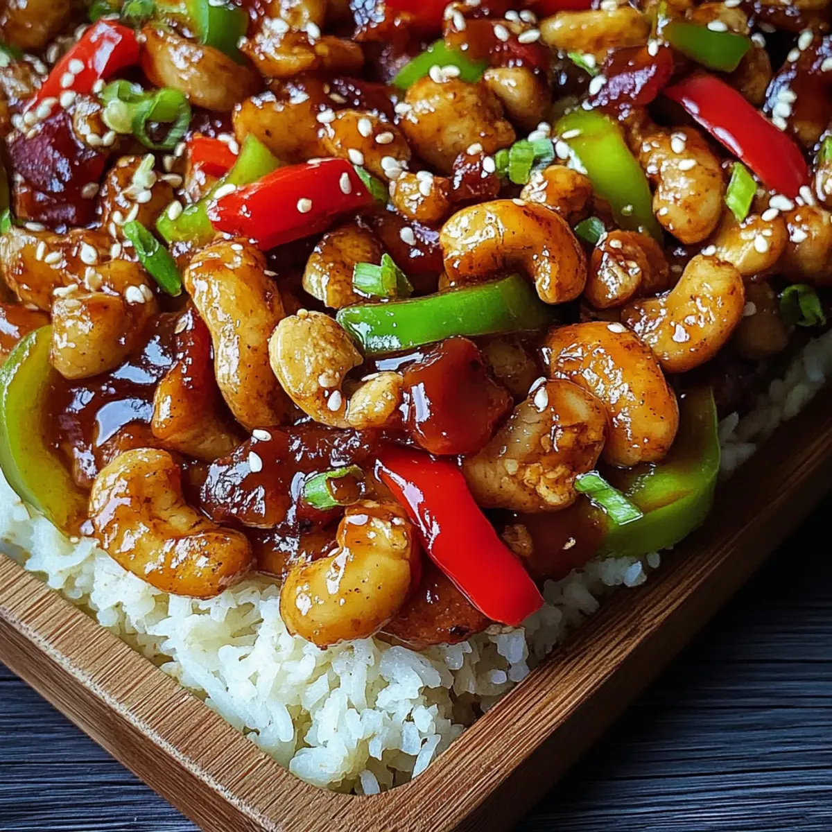 Sheet Pan Cashew Chicken