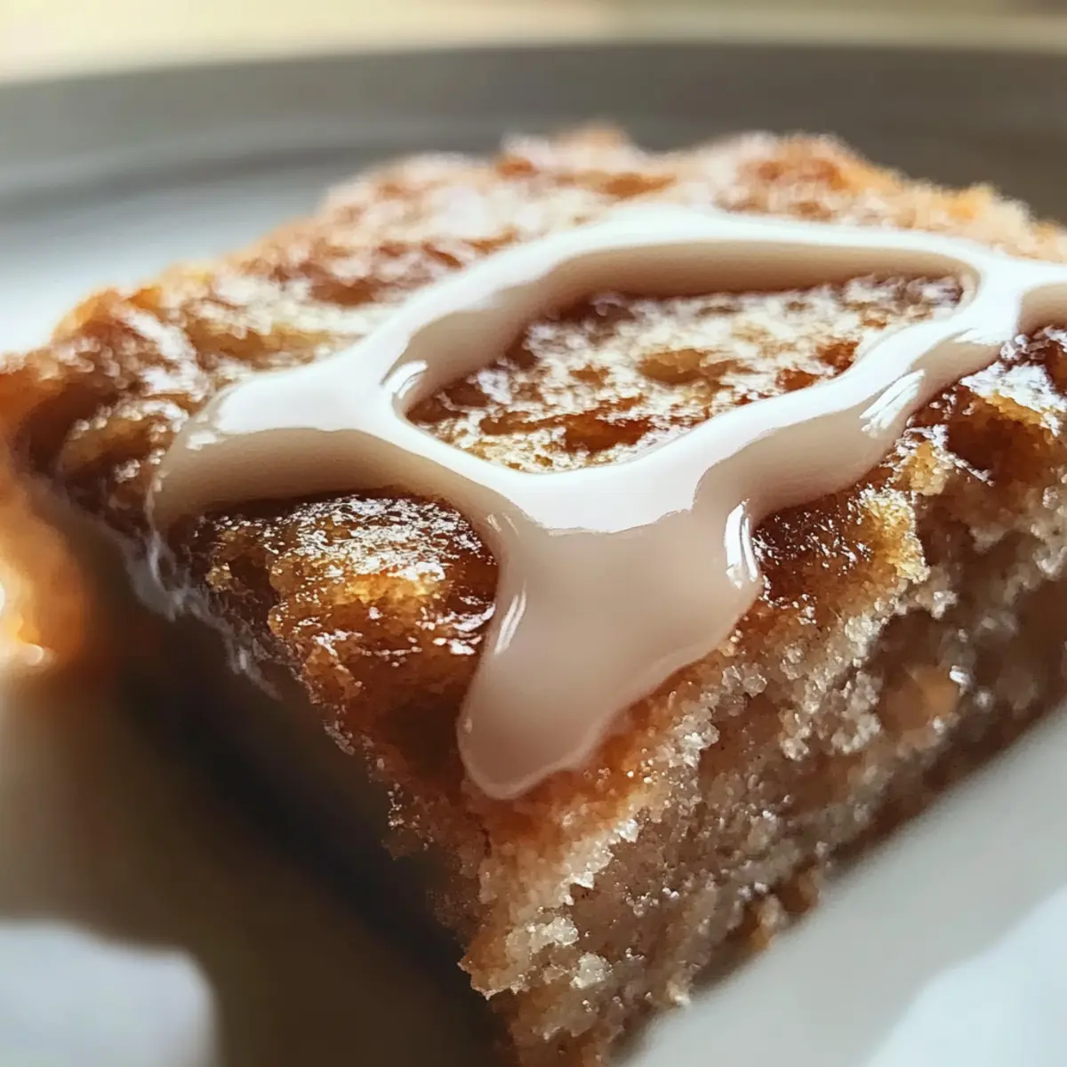 Soft Baked Maple Donut Bars
