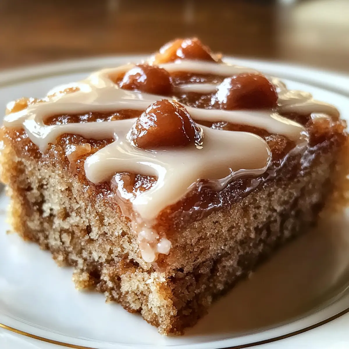 Soft Baked Maple Donut Bars