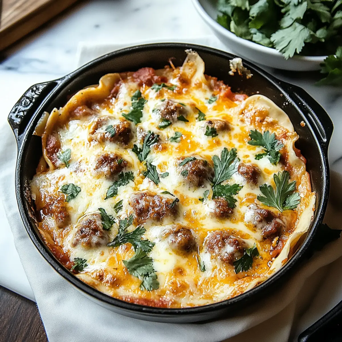 Southern Breakfast Enchiladas with Sausage Gravy