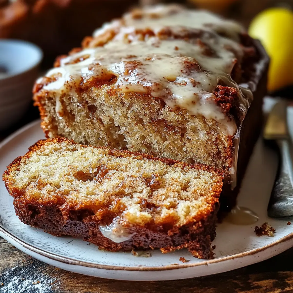 Spiced Eggnog Loaf