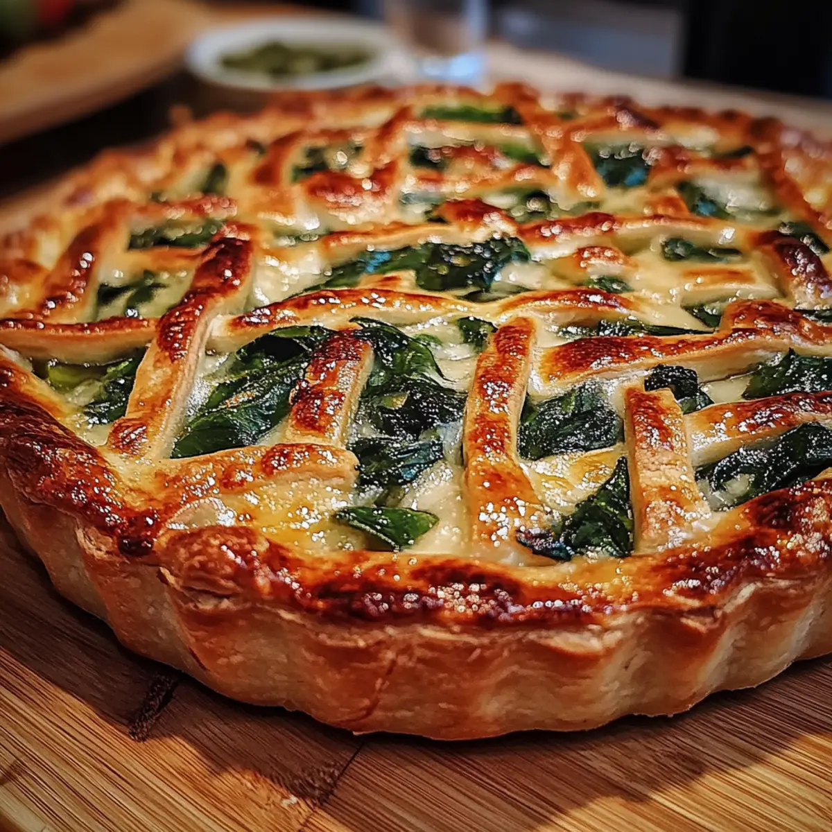 Spinach Stuffed Pie