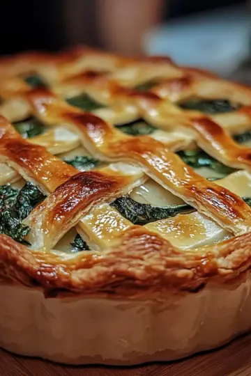 Spinach Stuffed Pie